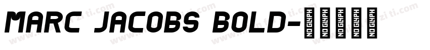 Marc Jacobs Bold字体转换